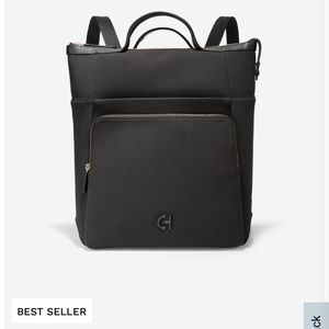 Cole Haan Grand Ambition Neoprene Backpack with Leather Accents - EUC